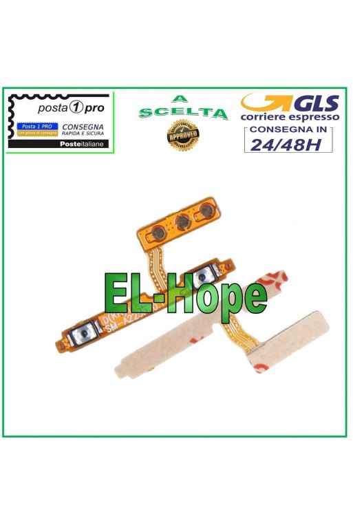 TECLAS LATERALES PLANAS FLEXIBLES TECLA SUBIR BAJAR VOLUMEN SAMSUNG GALAXY A22 4G SM-A225 F/FN