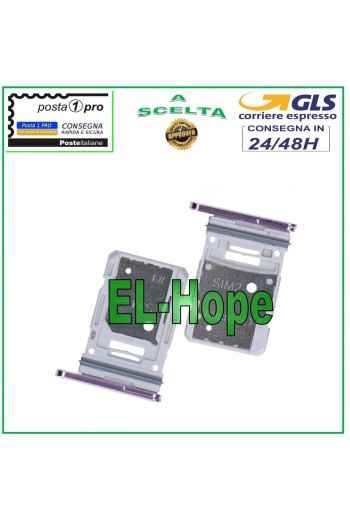 COMPARTIMENTO PARA CARTUCHO DE RANURA PARA TARJETA SIM DUAL NANO SAMSUNG GALAXY S20 FE SM G780 F MORADO