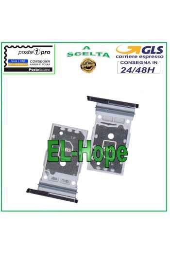 COMPARTIMENTO PARA CARTUCHO DE RANURA PARA TARJETA DUAL NANO SIM SAMSUNG GALAXY S21 FE 5G SM-G990B NEGRO