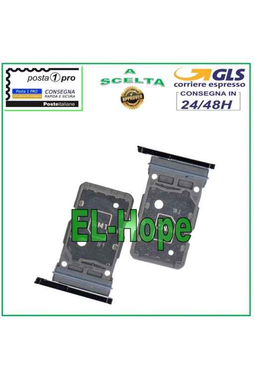 COMPARTIMENTO PARA RANURA DE TRANSPORTE PARA TARJETA DUAL NANO SIM SAMSUNG GALAXY S21 5G SM G991 F NEGRO