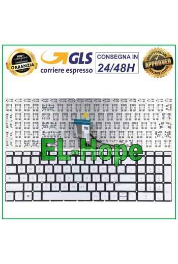 TECLADO ITA PARA PORTÁTIL HP 15-DW 15-DW2023NL 15-DW0070NL 15-DW1076NL PLATA