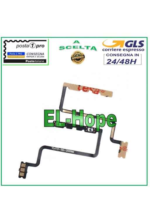 TECLAS LATERALES PLANAS FLEXIBLES SUBIR/BAJAR VOLUMEN PARA OPPO A73 5G CPH2161