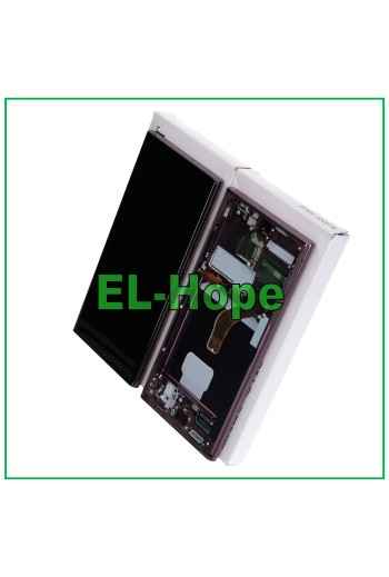 MARCO ORIGINAL PANTALLA LCD SAMSUNG GALAXY S22 ULTRA 2022 SM-S908 TÁCTIL BORGOÑA