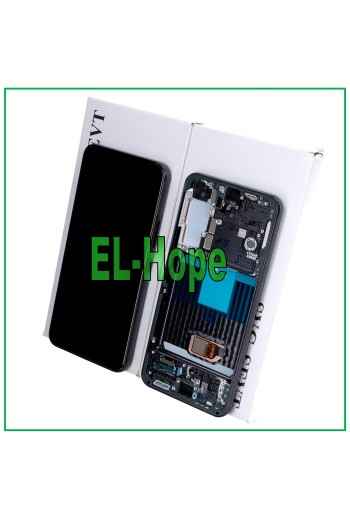 PANTALLA LCD + MARCO ORIGINAL SAMSUNG GALAXY S22 2022 SM-S901 PANTALLA TÁCTIL NEGRA