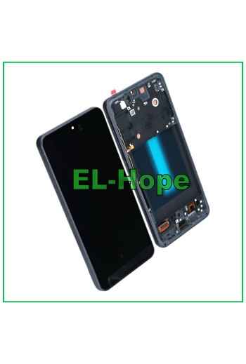 PANTALLA LCD OLED + MARCO PARA SAMSUNG GALAXY S21 FE SM-G990B PANTALLA TÁCTIL NEGRA