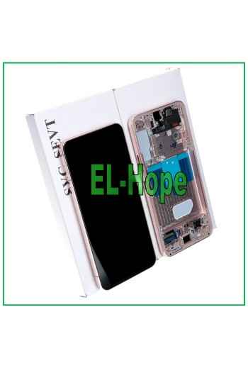 PANTALLA LCD ORIGINAL SAMSUNG GALAXY S22 2022 SM-S901 TÁCTIL ORO ROSA / ORO ROSA