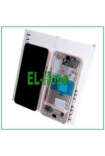 PANTALLA LCD ORIGINAL SAMSUNG GALAXY S22 2022 SM-S901 TÁCTIL ORO ROSA / ORO ROSA
