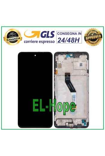 PANTALLA LCD + MARCO TÁCTIL XIAOMI REDMI NOTE 11 5G CRISTAL NEGRO MONTADO