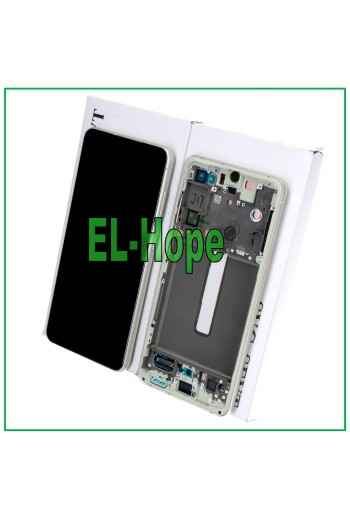 MARCO ORIGINAL PANTALLA LCD SAMSUNG GALAXY S21 FE SM-G990 TÁCTIL VERDE VERDE