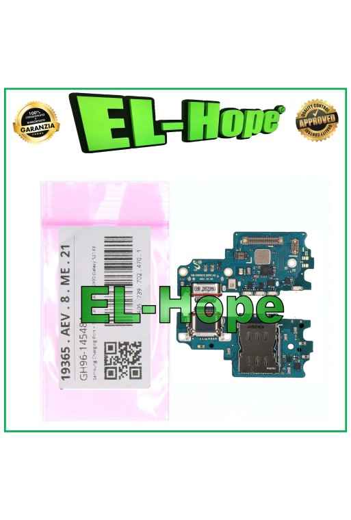 CONECTOR DE CARGA ORIGINAL SAMSUNG S21 FE 5G SM-G990E MICRÓFONO LECTOR SIM