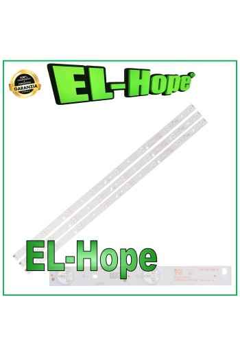 KIT DE 3 BARRAS DE 8 LED PARA TV POLAROID DE 32 0D315D08-ZC17F-04 303TT315041 TQL32R4PR005