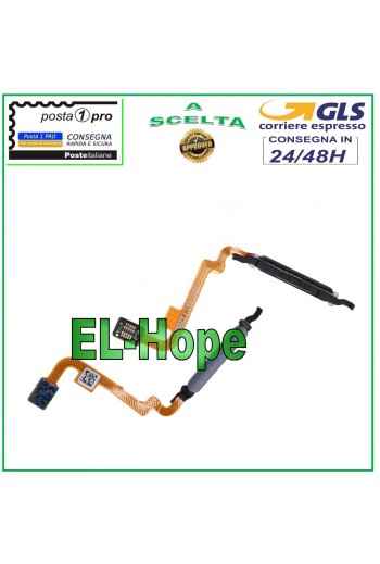 TECLA DE ENCENDIDO FLEXIBLE PLANA HUELLA DACTILAR XIAOMI REDMI NOTE 10S 4G GRIS