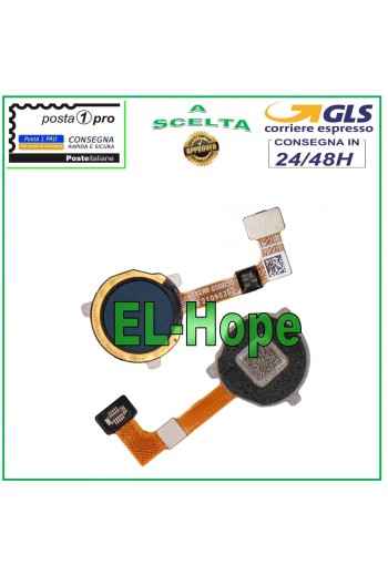 LLAVE PLANA DE HUELLA DACTILAR OPPO A53 2020 A53S CPH2127 CPH2135 NEGRA