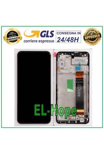 MARCO ORIGINAL PANTALLA LCD SAMSUNG GALAXY A23 4G 2022 SM-A235 PANTALLA TÁCTIL NEGRA