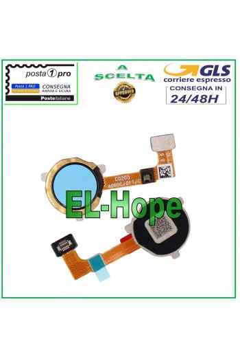 LLAVE PLANA DE HUELLA DACTILAR OPPO A53 2020 A53S CPH2127 CPH2135 AZUL