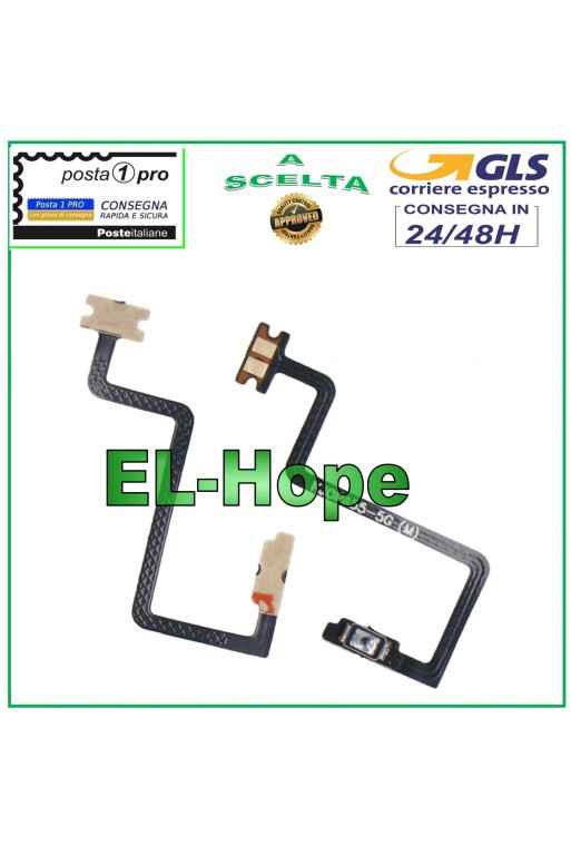 Botón de encendido lateral flexible plano para OPPO A74 5G CPH2197 CPH2263
