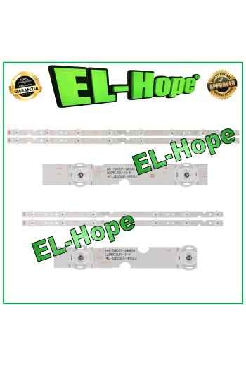 KIT DE 4 BARRAS LED PARA TV DE 55 TCL 4C-LB5507-HR02J 4C-LB5508-HR02J 55HR330M07B2