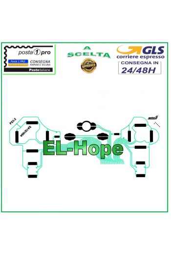 CIRCUITO DE TECLADO FLEXIBLE PLANO SA1Q160A PARA CONTROL DE JOYSTICK DE PLAYSTATION 3 PS3