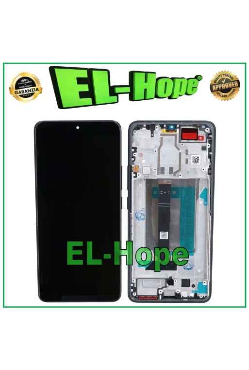 PANTALLA LCD OLED + MARCO PARA XIAOMI POCO F6 24069PC21G PANTALLA TÁCTIL CRISTAL NEGRO
