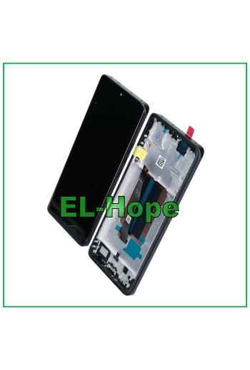 PANTALLA TÁCTIL OLED PARA XIAOMI REDMI NOTE 13 PRO+ PLUS 23090RA98C IG FRAME NEGRO