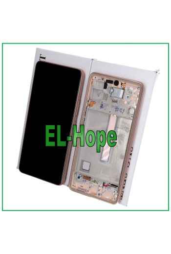 PANTALLA LCD + MARCO ORIGINAL SAMSUNG GALAXY A53 5G SM A536 A536B TÁCTIL DORADO