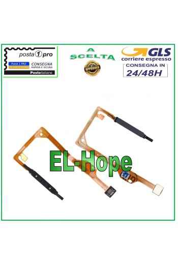 TECLA FLEXIBLE PLANA CON HUELLA DActilar HUAWEI P SMART 2021 PPA-LX2 NEGRO