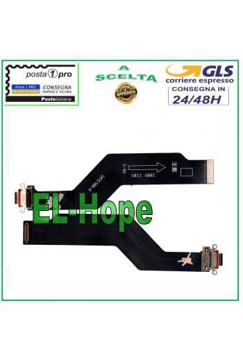 CONECTOR DE CARGA FLEXIBLE PLANO PARA OPPO FIND X2 PRO TIPO C