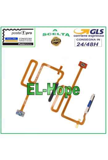 TECLA PLANA FLEXIBLE CON SENSOR DE HUELLAS PARA OPPO A96 CPH2333 NEGRA