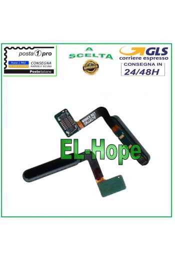 FUNDA PLANA FLEXIBLE CON LLAVE PARA HUELLA DACTILAR SAMSUNG GALAXY FOLD SM-F900 NEGRA