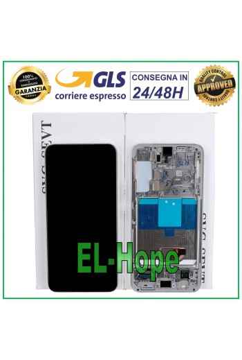 PANTALLA LCD ORIGINAL SAMSUNG GALAXY S22 2022 SM-S901 TÁCTIL BLANCO - BLANCO CREMA