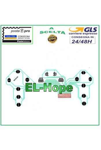 CIRCUITO DE TECLADO FLEXIBLE PLANO SA1Q135A PARA CONTROL DE JOYSTICK DE PLAYSTATION 3 PS3