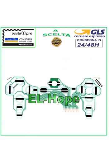 CIRCUITO DE TECLADO FLEXIBLE PLANO SA1Q159A PARA CONTROL DE JOYSTICK DE PLAYSTATION 3 PS3