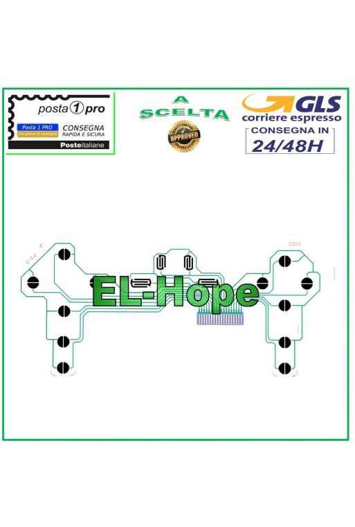 CIRCUITO DE TECLADO FLEXIBLE PLANO PARA CONTROL DE JOYSTICK PS3-3 ZQDZ DE PLAYSTATION 3
