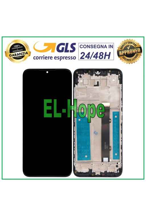 PANTALLA LCD + MARCO PARA LG K41S LM-K410EMW LMK410 PANTALLA TÁCTIL CRISTAL NEGRO