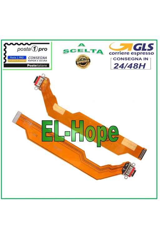CONECTOR DE CARGA FLEXIBLE PLANO PARA BASE DE CARGA OPPO RENO 3 PRO TIPO C