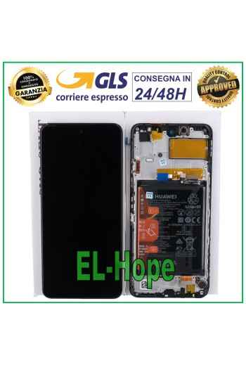 PANTALLA TÁCTIL + LCD ORIGINAL HUAWEI P SMART 2021 PPA-LX2 / HONOR 10X LITE NEGRO