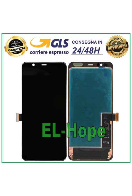 PANTALLA LCD OLED PARA GOOGLE PIXEL 4XL 4 XL G020J PANTALLA TÁCTIL PANTALLA DE CRISTAL NEGRO