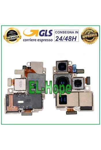 KIT COMPLETO CÁMARA TRASERA SAMSUNG GALAXY S21 ULTRA SM-G998B CÁMARA TRASERA