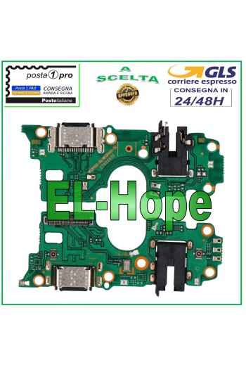 Conector de carga para OPPO A54 5G CPH2195 + base de carga con micrófono tipo C
