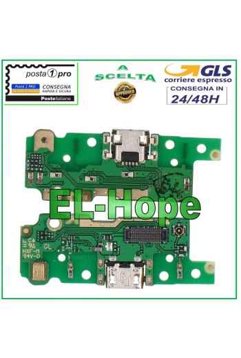 CONECTOR DE CARGA MOTOROLA MOTO E6 XT2005 MICRÓFONO BASE DE CARGA MICRO USB