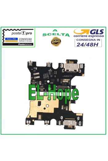 CONECTOR DE CARGA PARA TCL 10L T770H T770B + BASE DE CARGA CON MICRÓFONO TIPO C