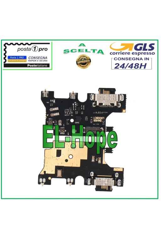 CONECTOR DE CARGA PARA TCL 10L T770H T770B + BASE DE CARGA CON MICRÓFONO TIPO C