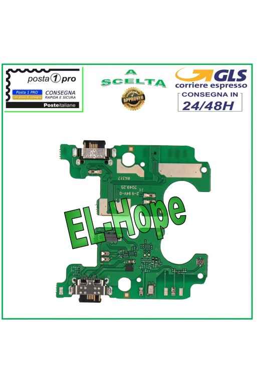 CONECTOR DE CARGA PARA TCL 20 SE T761H T671H + BASE DE CARGA CON MICRÓFONO TIPO C