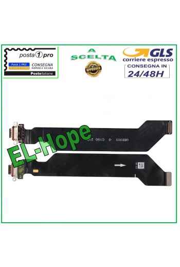 Conector de carga flexible plano OnePlus 9 Pro LE2121 Base de carga USB tipo C