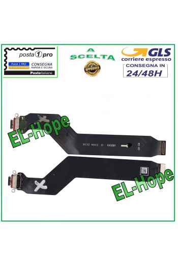 CONECTOR DE CARGA FLEXIBLE PLANO ONEPLUS 9R LE2101 BASE DE CARGA USB TIPO C