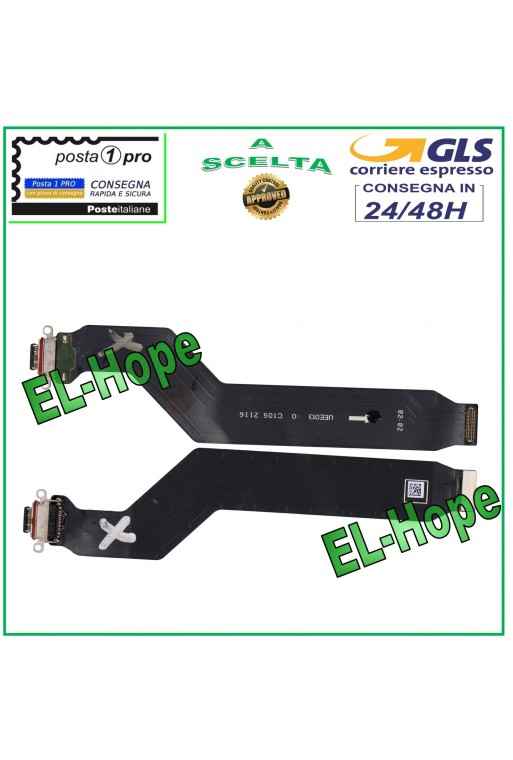 CONECTOR DE CARGA FLEXIBLE PLANO ONEPLUS 9R LE2101 BASE DE CARGA USB TIPO C