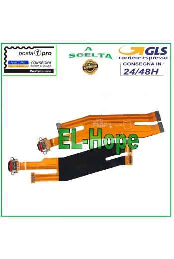 Conector de carga flexible plano para OPPO Realme X2 RMX1991 RMX1992 RMX1993