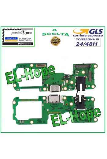 Conector de carga para Oppo A94 4G CPH2203 + base de carga con micrófono tipo C