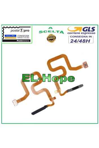 TECLA FLEXIBLE PLANA CON SENSOR DE HUELLA OPPO A72 4G CPH2067 NEGRA
