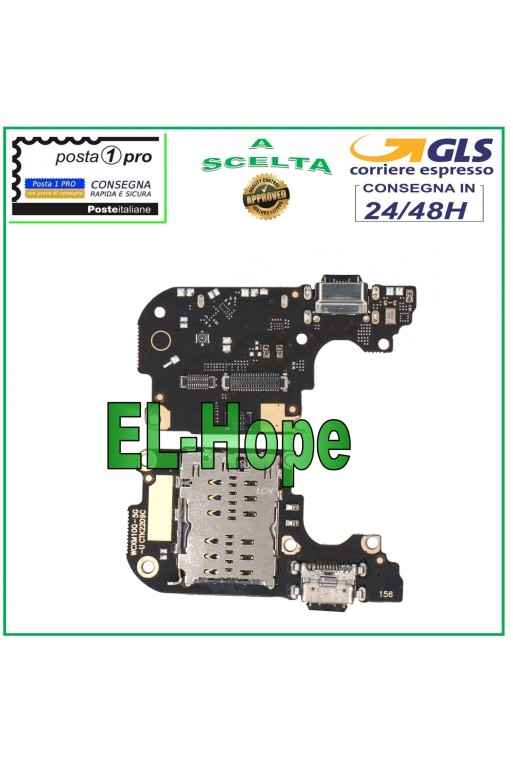 CONECTOR DE CARGA XIAOMI MI 10 LITE M2002J9G MICRÓFONO LECTOR DE SIM BASE DE CARGA